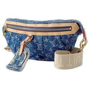 Louis Vuitton High Rise Monogram Denim Body Bag